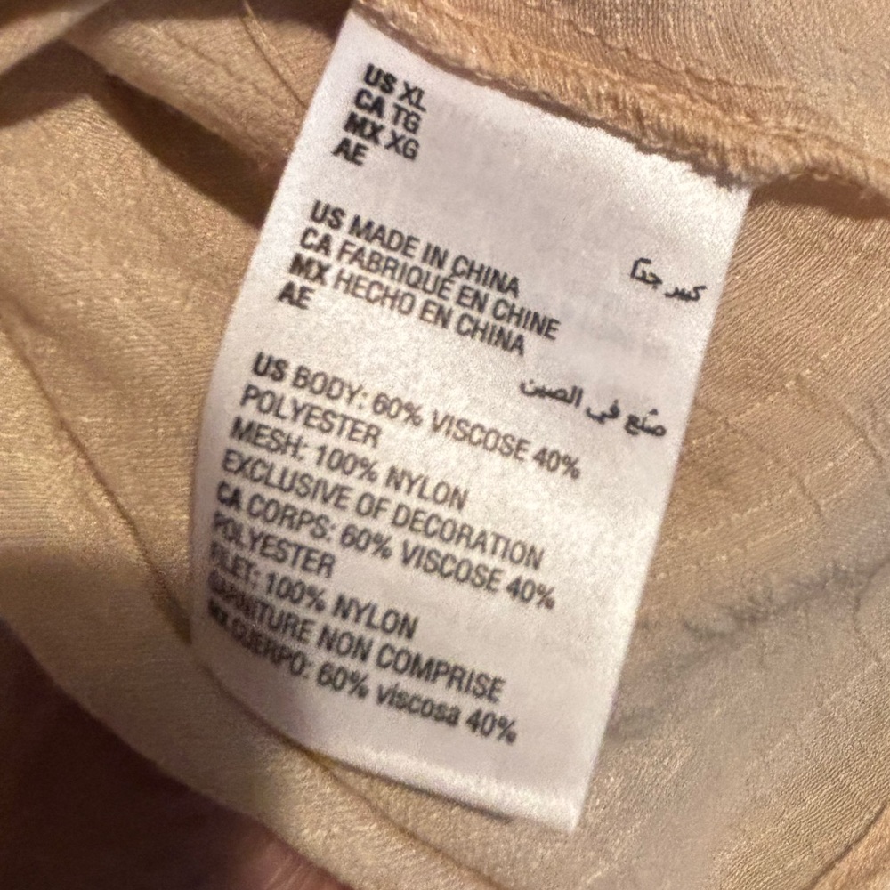 Fever Sleeveless Pleated Blouse XL - Picture 4 of 4